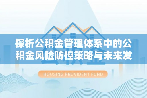 邱县探析公积金管理体系中的公积金风险防控策略与未来发展