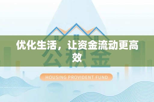 邱县优化生活，让资金流动更高效