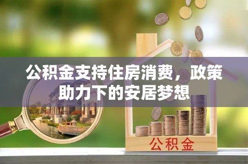 邱县公积金支持住房消费，政策助力下的安居梦想