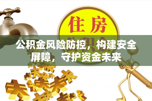 邱县公积金风险防控，构建安全屏障，守护资金未来