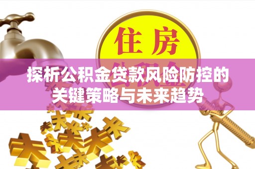 邱县探析公积金贷款风险防控的关键策略与未来趋势