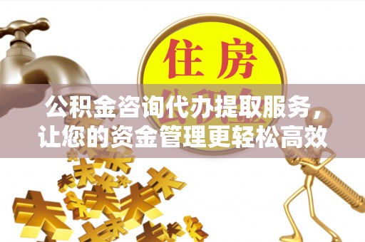 邱县公积金咨询代办提取服务，让您的资金管理更轻松高效