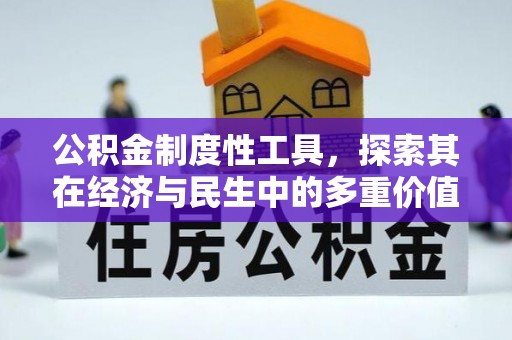 邱县公积金制度性工具，探索其在经济与民生中的多重价值