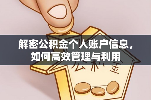 邱县解密公积金个人账户信息，如何高效管理与利用