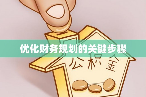 邱县优化财务规划的关键步骤