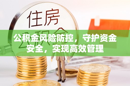 邱县公积金风险防控，守护资金安全，实现高效管理